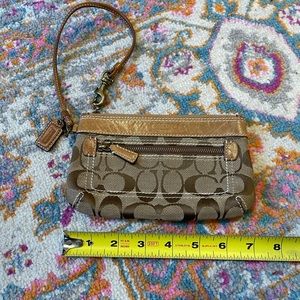 Coach wristlet